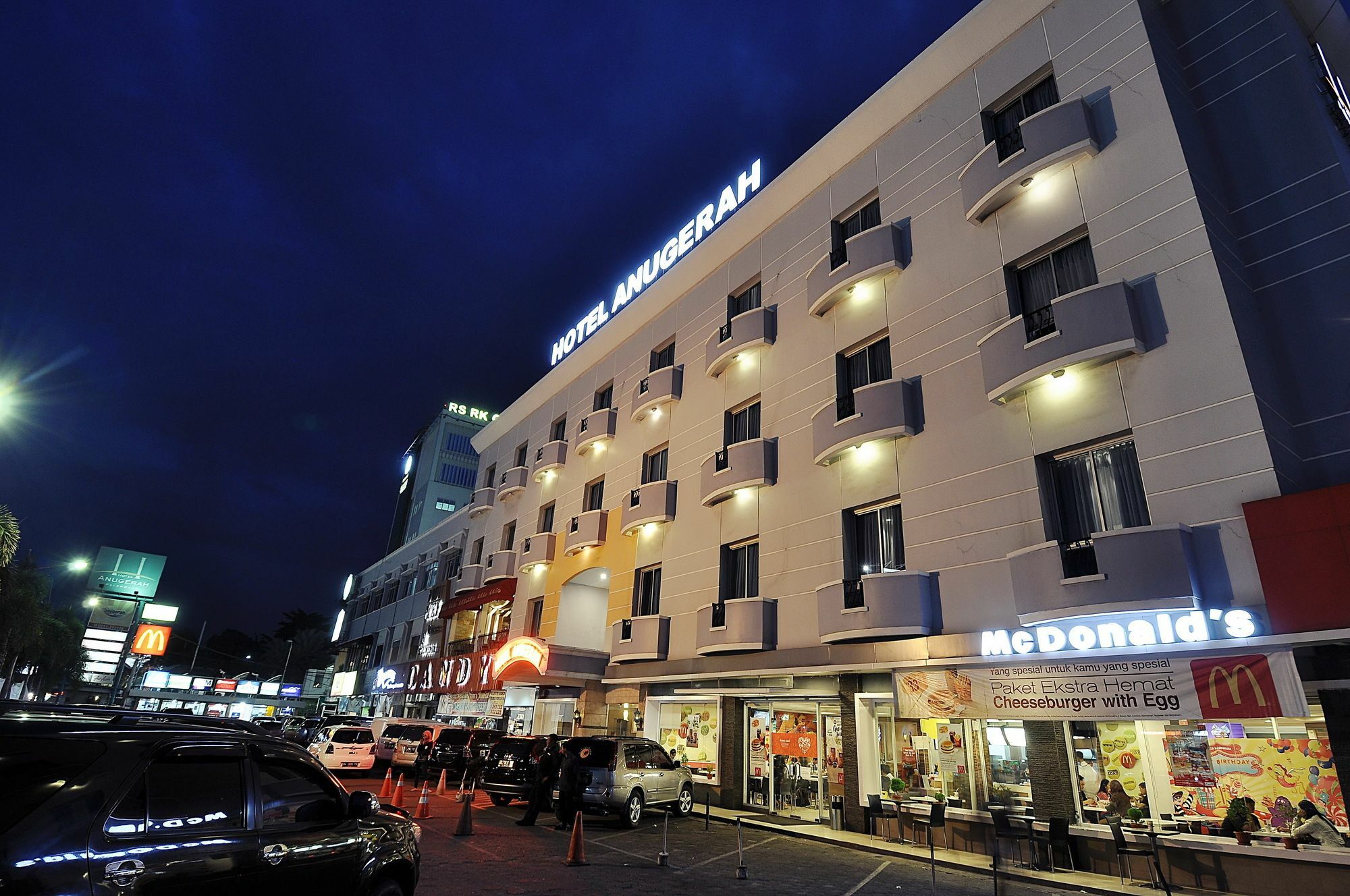 Hotel Anugerah Palembang Exterior foto